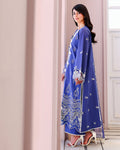 Roheenaz | Veil of Summer Chikankari | Blanc Mirage - by Libasekhas UK - Registered Vendor of : Roheenaz - 100% Original Designer Dress