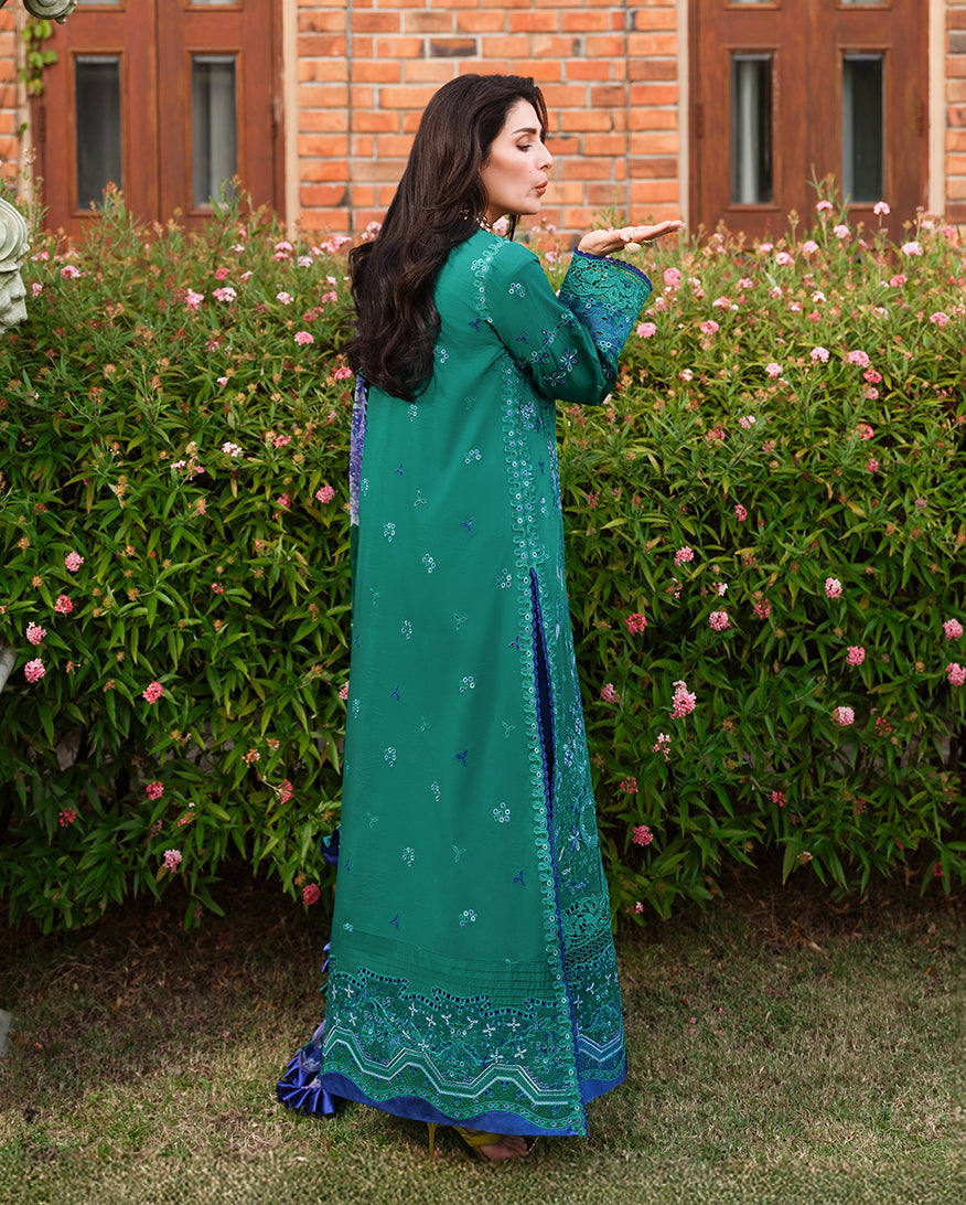 Mushq | Amoi Luxury Lawn | Blooming Romance - by Libasekhas UK - Registered Vendor of : Mushq - 100% Original Designer Dress