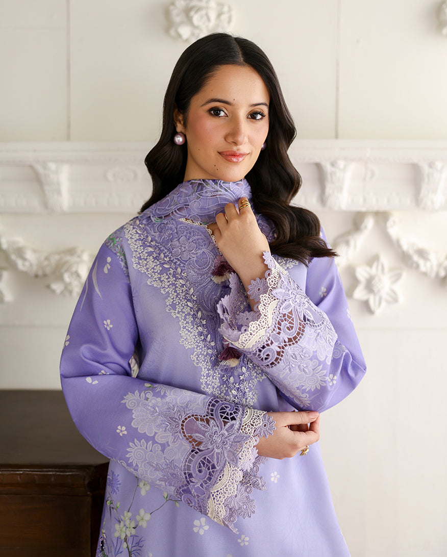 Roheenaz | Sunlit Tales Printed Embroidered Edit | Bloomray - by Libasekhas - Registered Vendor of : Roheenaz - 100% Original Designer Dress