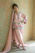 Zainab Chottani | Summer Edition 26 | Blush Serenade Balloon - by Libasekhas UK - Registered Vendor of : Zainab Chottani - 100% Original Designer Dress