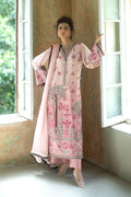 Zainab Chottani | Summer Edition 26 | Blush Serenade Long Shirt - by Libasekhas UK - Registered Vendor of : Zainab Chottani - 100% Original Designer Dress