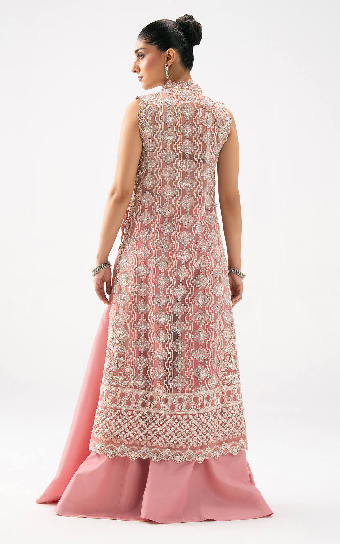 Asifa and Nabeel | Lyle Luxury Formals 25 | Blush Reverie Ensemble - by Libasekhas UK - Registered Vendor of : Asifa and Nabeel - 100% Original Designer Dress