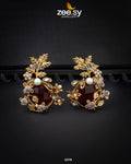 Bract Earrings - Earrings -  Libasekhas