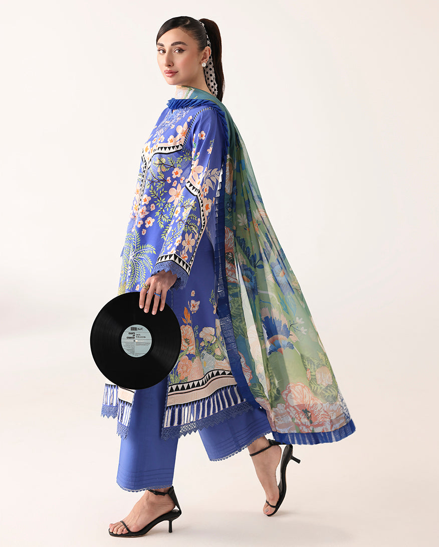 Roheenaz | Rosette Lawn | Breeze of Dawn - by Libasekhas UK - Registered Vendor of : Roheenaz - 100% Original Designer Dress