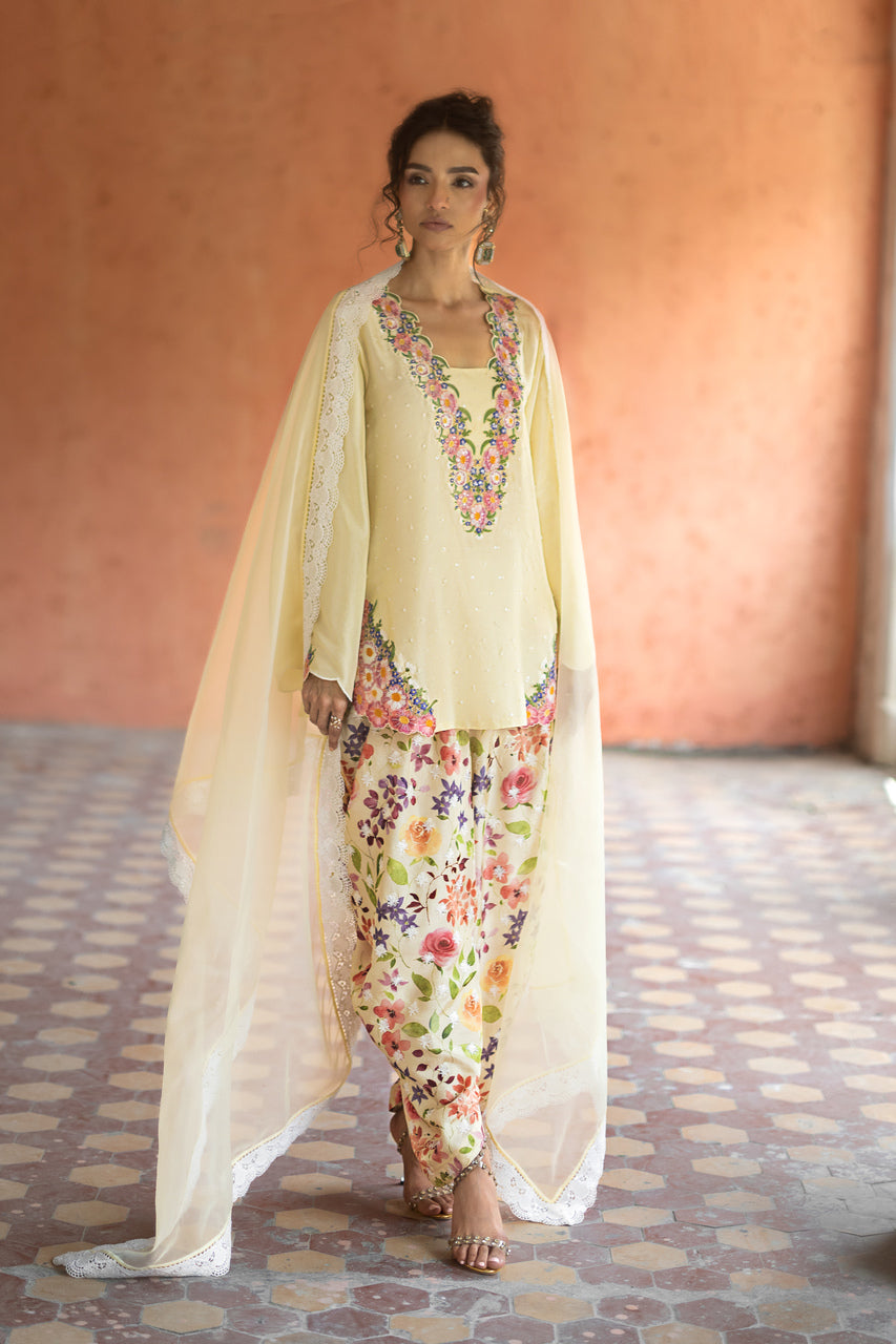 Zainab Chottani | Summer Edition 26 | Butter Fleur - by Libasekhas UK - Registered Vendor of : Zainab Chottani - 100% Original Designer Dress