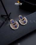 Cluster Pearl Earring - by - Libasekhas UK - Registered Vendor of : Zeesy - 100% Original Designer Dresss