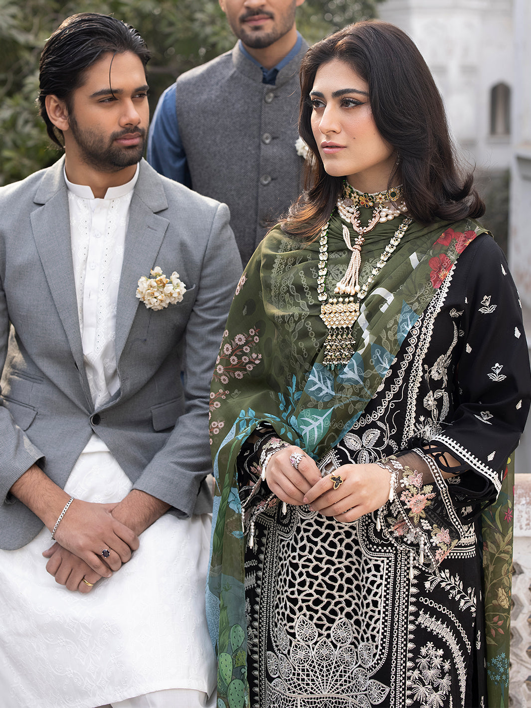 Mahnur | Mahrukh Luxury Lawn 24 | CAMELIA - by - Libasekhas UK - Registered Vendor of : Mahnur - 100% Original Designer Dresss