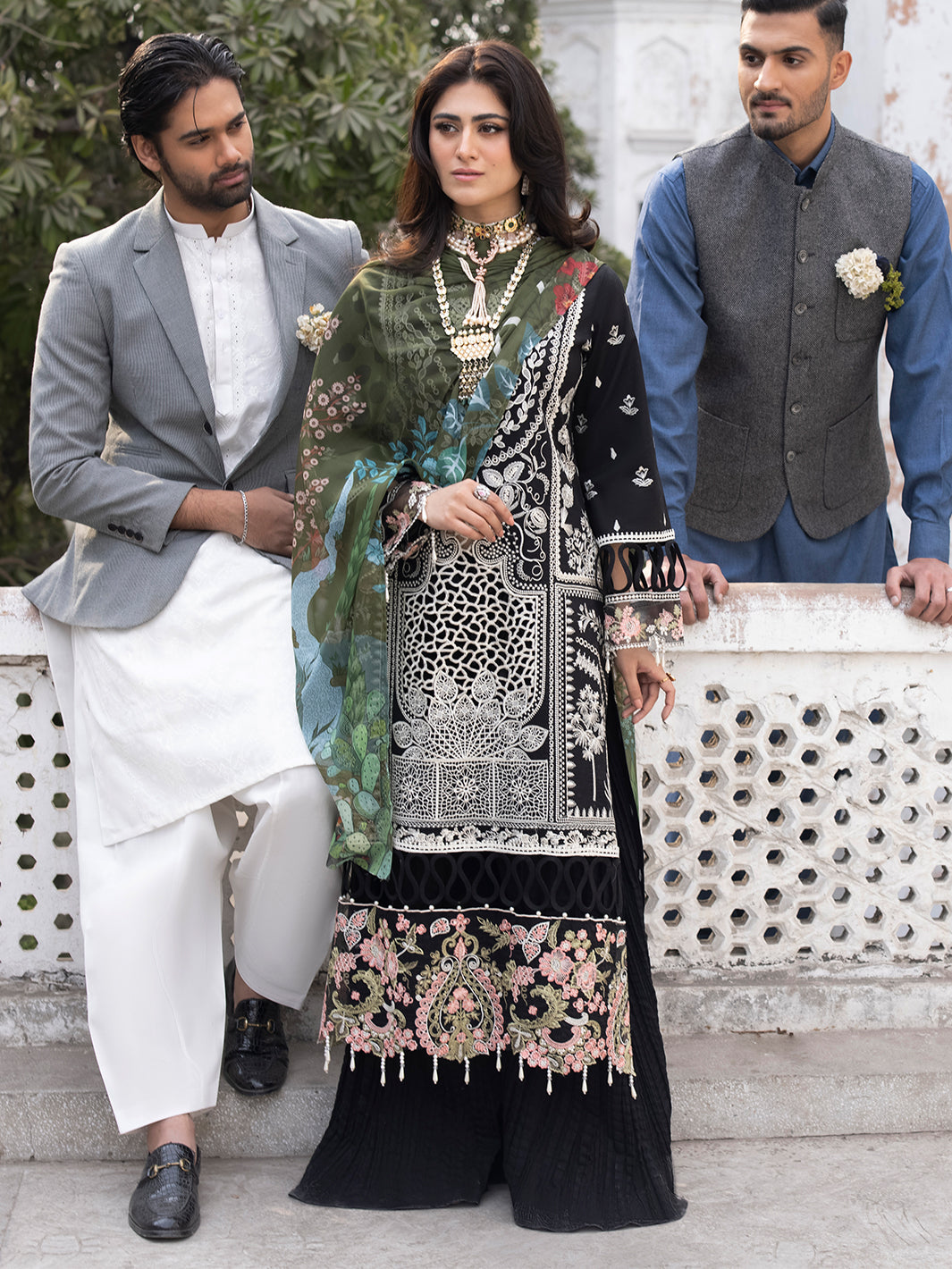 Mahnur | Mahrukh Luxury Lawn 24 | CAMELIA - by - Libasekhas UK - Registered Vendor of : Mahnur - 100% Original Designer Dresss
