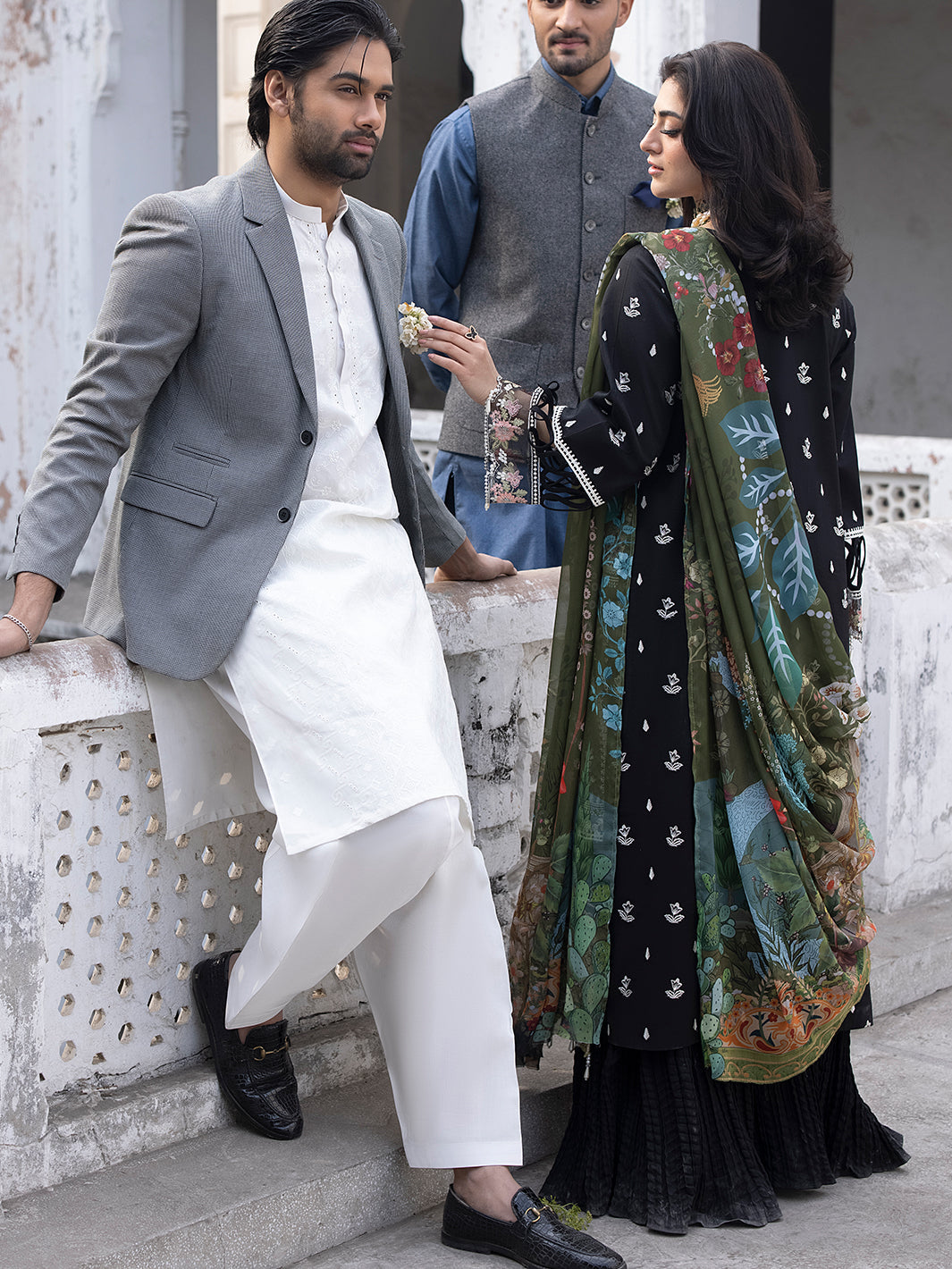 Mahnur | Mahrukh Luxury Lawn 24 | CAMELIA - by - Libasekhas UK - Registered Vendor of : Mahnur - 100% Original Designer Dresss