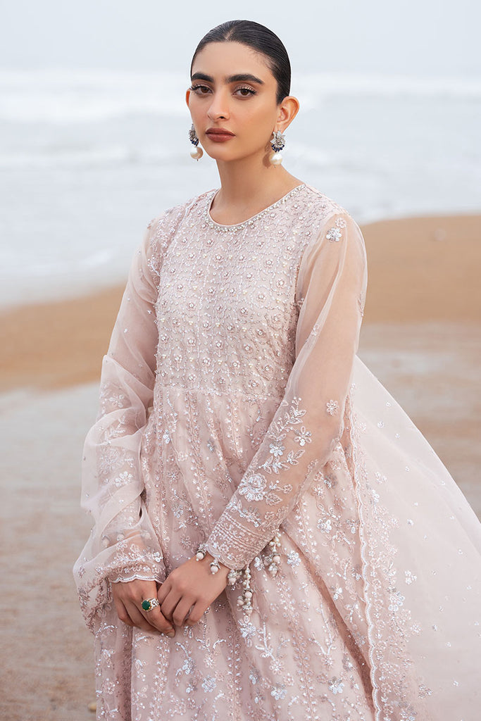 Cross Stitch | Wedding Collection 25 | CARNATION CHARM - by - Libasekhas UK - Registered Vendor of : Cross Stitch - 100% Original Designer Dresss