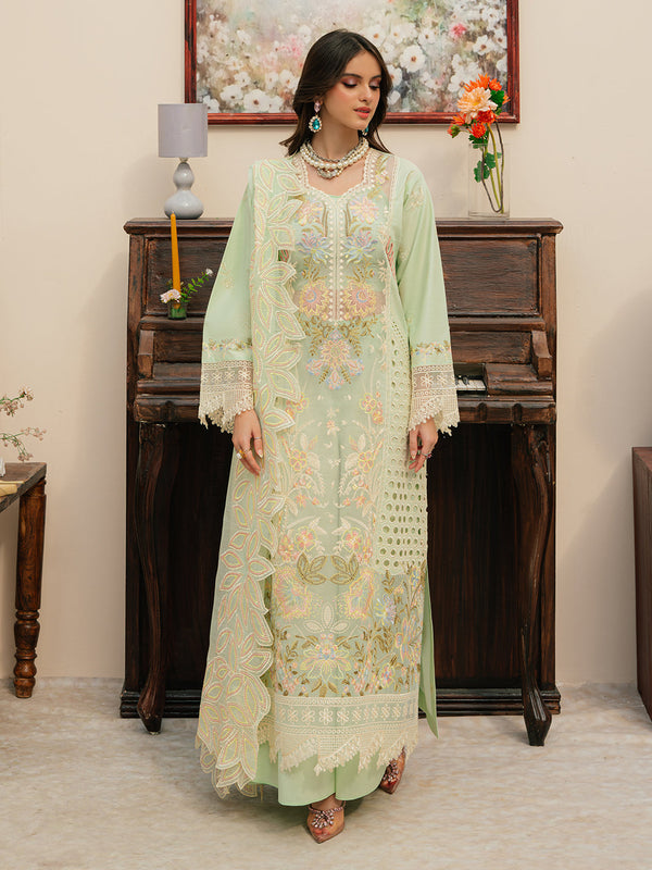Mahnur | Allenura Luxury Lawn 24 | CAROLINE - by - Libasekhas UK - Registered Vendor of : Mahnur - 100% Original Designer Dresss