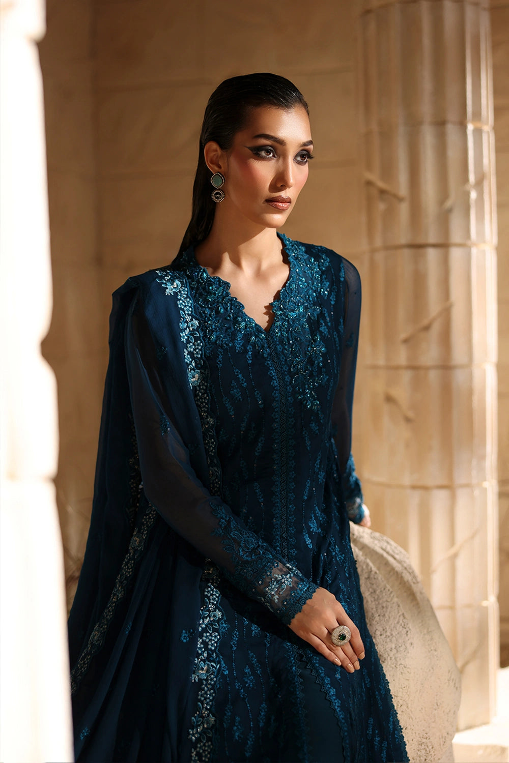 Azure | Luxe Formals | Celeste - by Libasekhas UK - Registered Vendor of : Azure - 100% Original Designer Dress