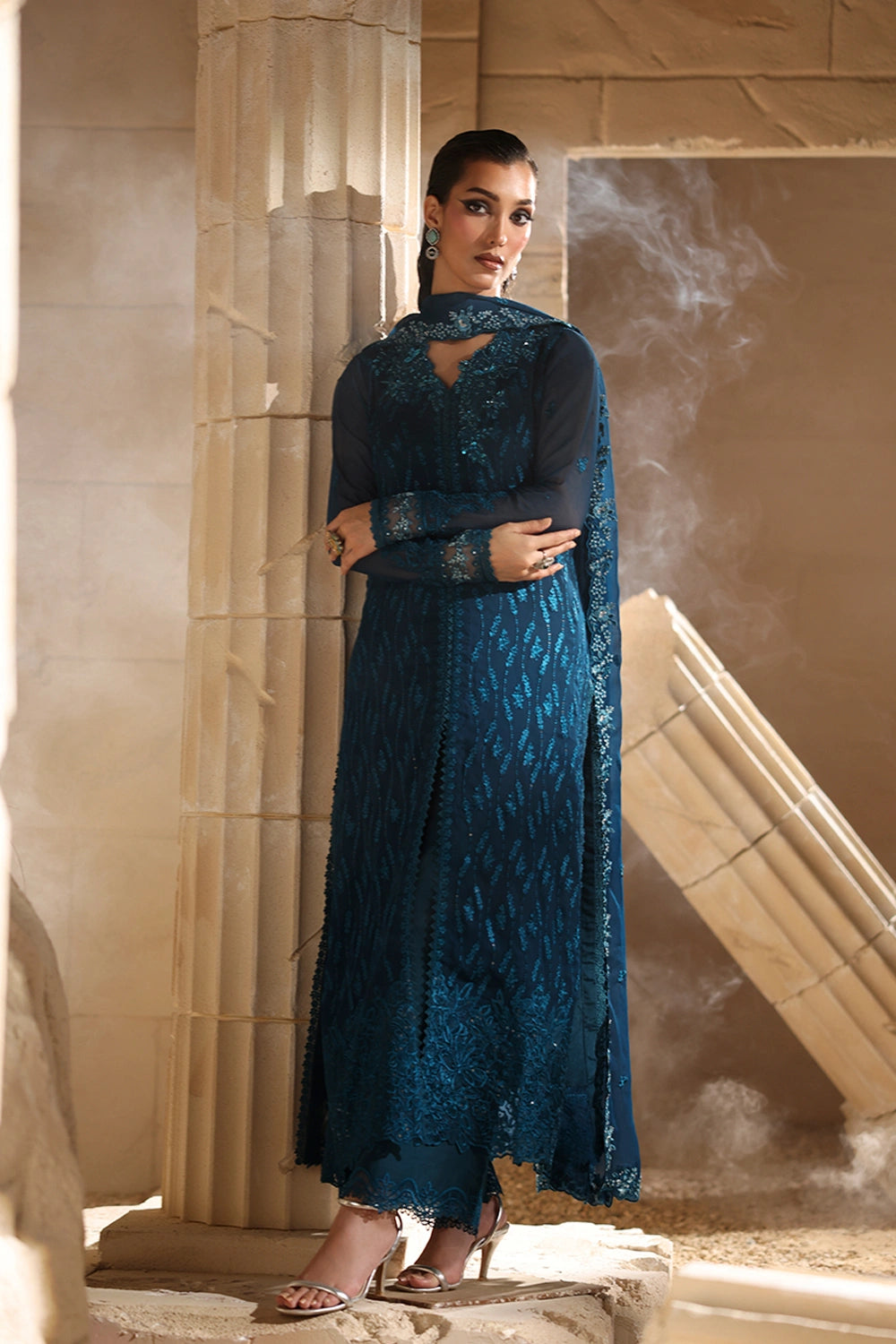 Azure | Luxe Formals | Celeste - by Libasekhas UK - Registered Vendor of : Azure - 100% Original Designer Dress