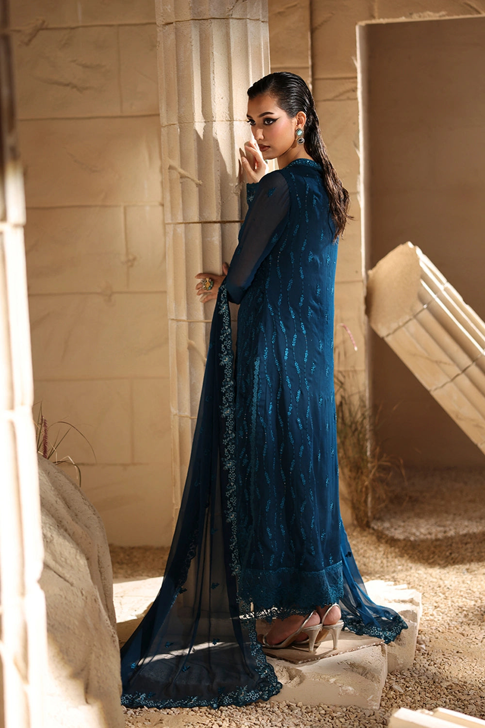 Azure | Luxe Formals | Celeste - by Libasekhas UK - Registered Vendor of : Azure - 100% Original Designer Dress