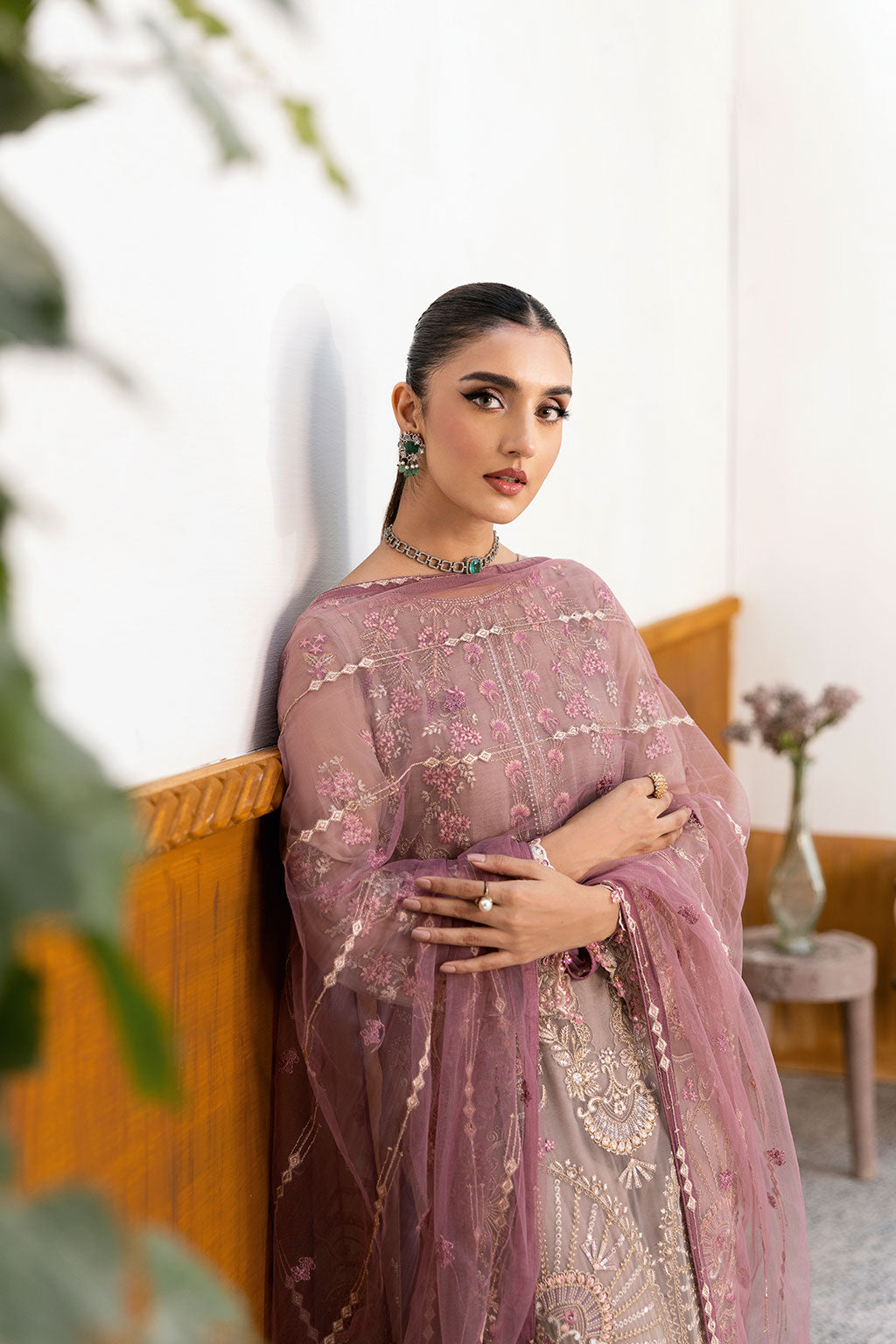 Ramsha | Chevron Chiffon Collection | A-1009 - by - Libasekhas UK - Registered Vendor of : Ramsha - 100% Original Designer Dresss