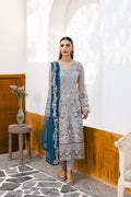 Ramsha | Chevron Chiffon Collection |A-1001 - by - Libasekhas UK - Registered Vendor of : Ramsha - 100% Original Designer Dresss