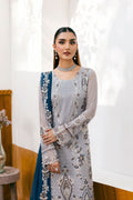 Ramsha | Chevron Chiffon Collection |A-1001 - by - Libasekhas UK - Registered Vendor of : Ramsha - 100% Original Designer Dresss
