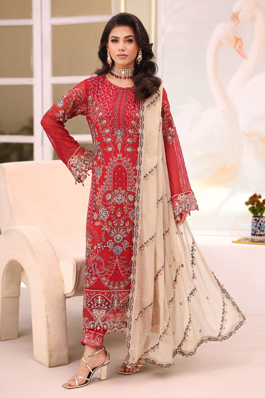 Ramsha | Ramsha Collection | F-2711 - by Libasekhas UK - Registered Vendor of : Ramsha - 100% Original Designer Dress