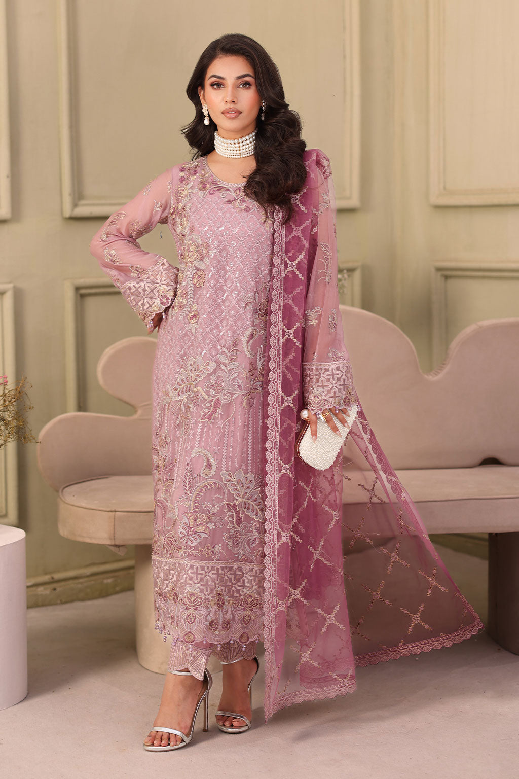 Ramsha | Ramsha Collection | F-2709 - by Libasekhas UK - Registered Vendor of : Ramsha - 100% Original Designer Dress
