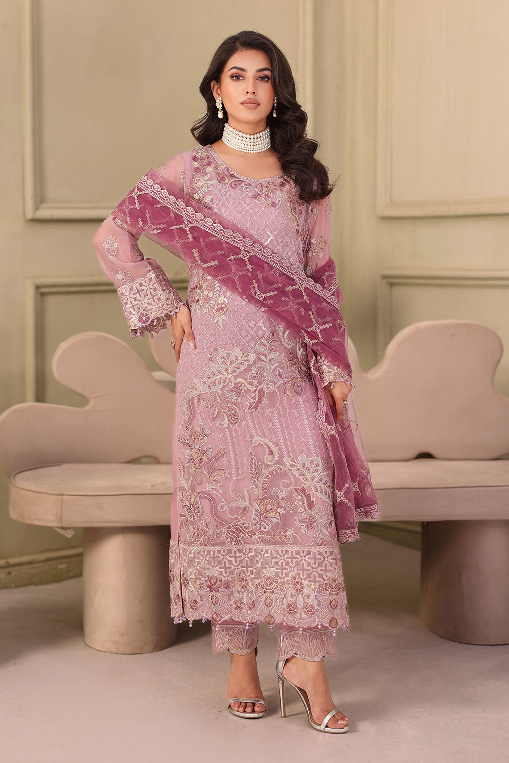 Ramsha | Ramsha Collection | F-2709 - by Libasekhas UK - Registered Vendor of : Ramsha - 100% Original Designer Dress