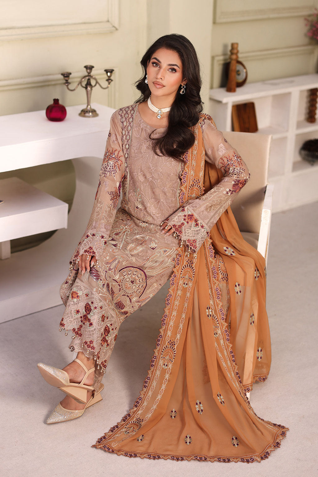 Ramsha | Ramsha Collection | F-2708 - by Libasekhas UK - Registered Vendor of : Ramsha - 100% Original Designer Dress