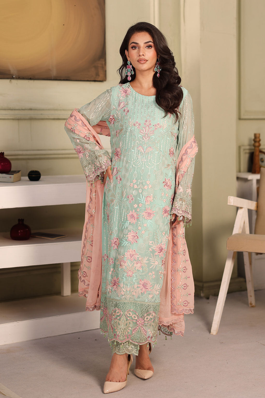 Ramsha | Ramsha Collection | F-2710 - by Libasekhas UK - Registered Vendor of : Ramsha - 100% Original Designer Dress