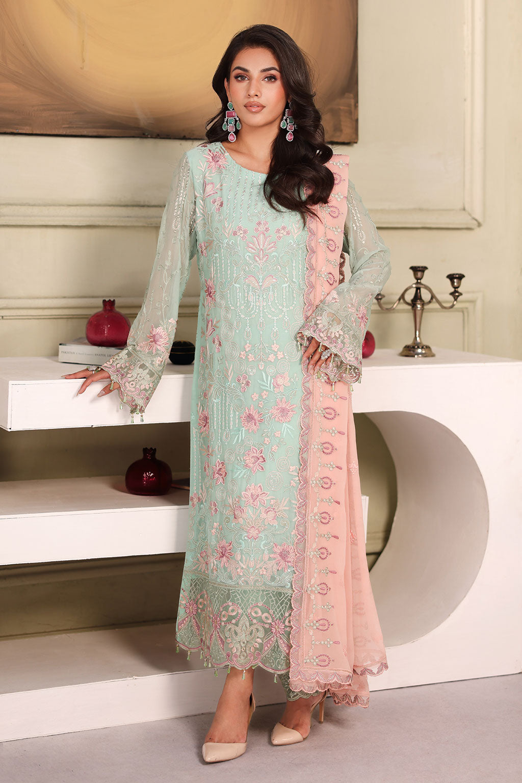 Ramsha | Ramsha Collection | F-2710 - by Libasekhas UK - Registered Vendor of : Ramsha - 100% Original Designer Dress