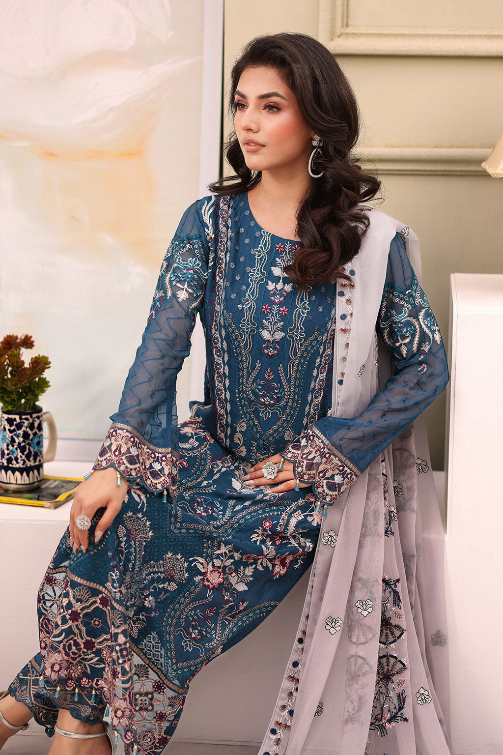 Ramsha | Ramsha Collection | F-2707 - by Libasekhas UK - Registered Vendor of : Ramsha - 100% Original Designer Dress