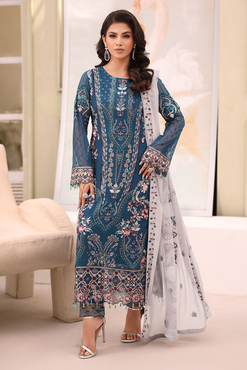 Ramsha | Ramsha Collection | F-2707 - by Libasekhas UK - Registered Vendor of : Ramsha - 100% Original Designer Dress