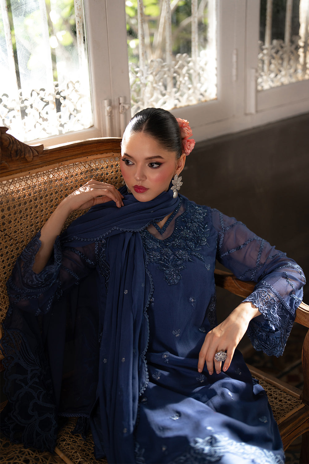 Azure | Ensembles | Cobalt Haze - by Libasekhas UK - Registered Vendor of : Azure - 100% Original Designer Dress