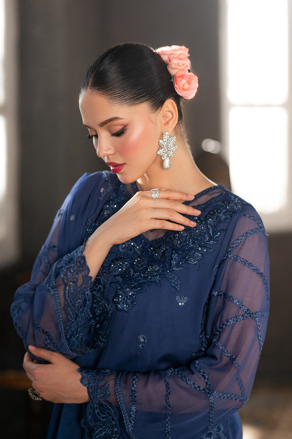 Azure | Ensembles | Cobalt Haze - by Libasekhas UK - Registered Vendor of : Azure - 100% Original Designer Dress