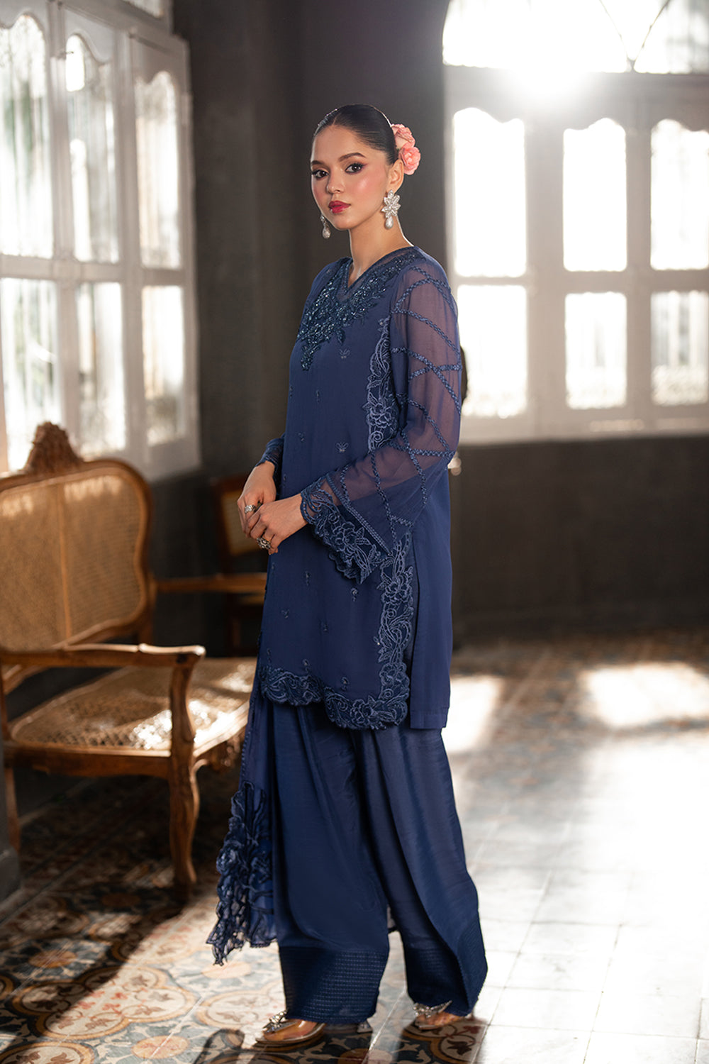 Azure | Ensembles | Cobalt Haze - by Libasekhas UK - Registered Vendor of : Azure - 100% Original Designer Dress