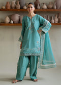 Jeem | Summer 25 RTW | COLETTE TEAL - by Libasekhas UK - Registered Vendor of : Jeem - 100% Original Designer Dress