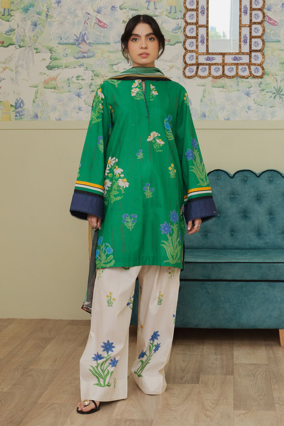 Zara Shahjahn | Coco Prints 24 | D10 - by - Libasekhas UK - Registered Vendor of : Zara Shahjahan - 100% Original Designer Dresss