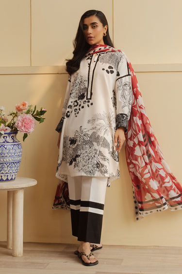 Zara Shahjahn | Coco Prints 24 | D8 - by - Libasekhas UK - Registered Vendor of : Zara Shahjahan - 100% Original Designer Dresss