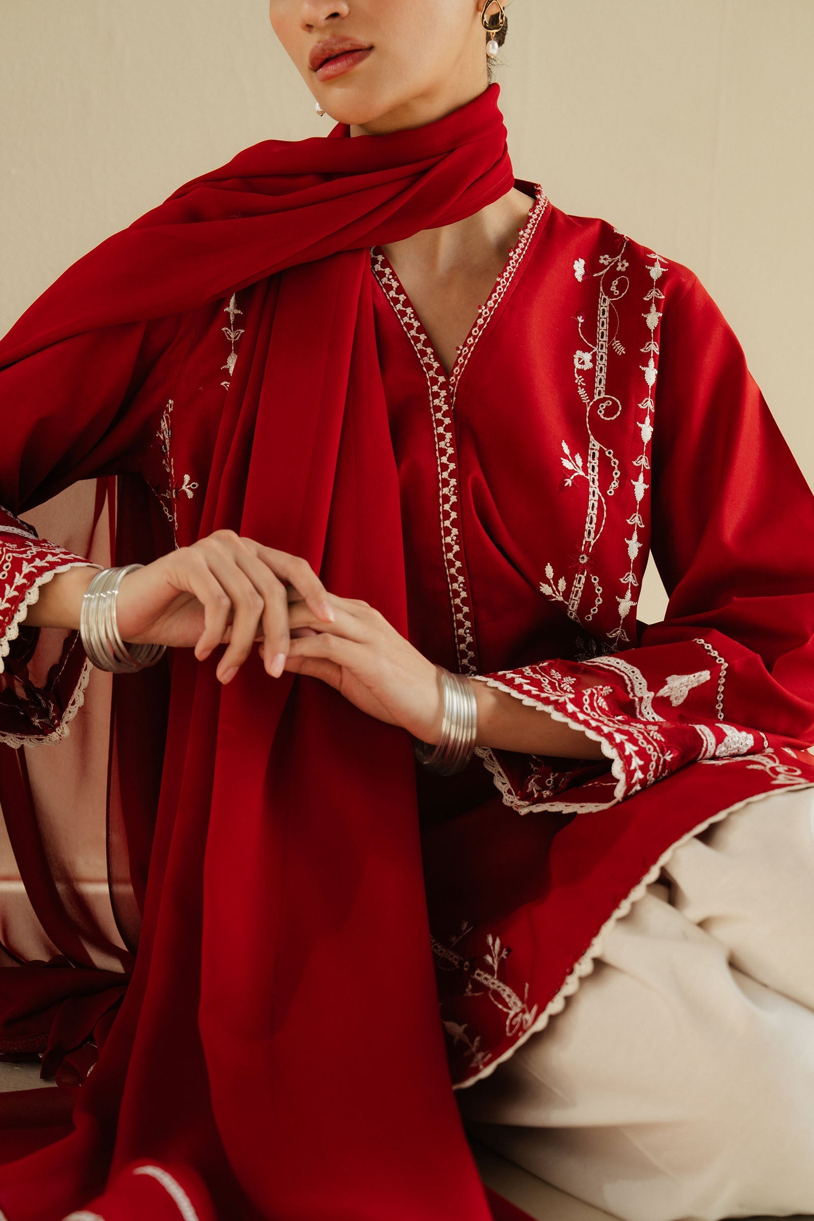 Zara Shahjahan | Eid Pret 25 | CR25P0224 - by - Libasekhas UK - Registered Vendor of : Zara Sahjahan - 100% Original Designer Dresss