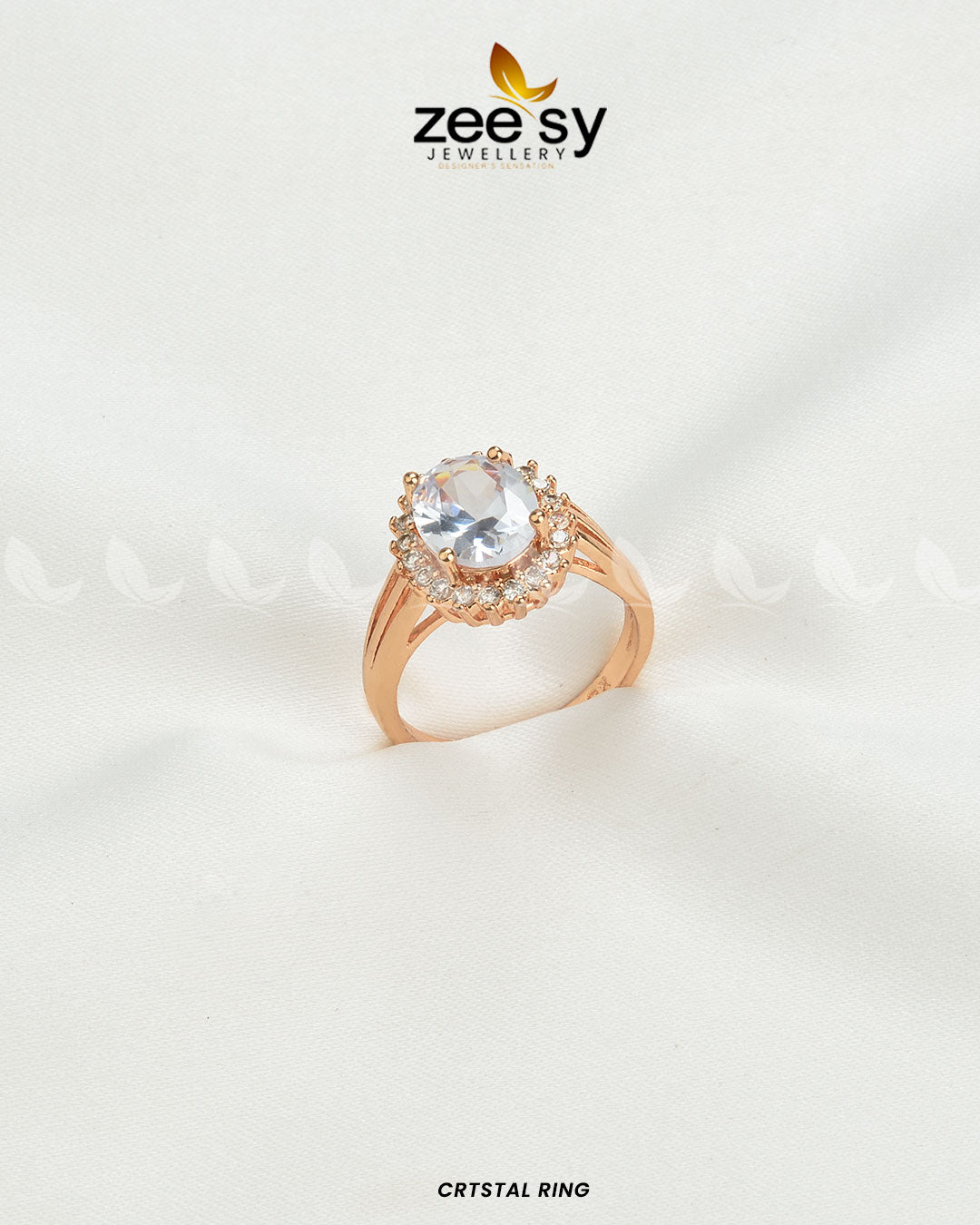 Crystal Rings - by - Libasekhas UK - Registered Vendor of : Zeesy - 100% Original Designer Dresss
