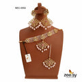 Crystal Necklace-0552 - by - Libasekhas UK - Registered Vendor of : Zeesy - 100% Original Designer Dresss