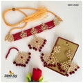 Crystal Necklace-0552 - by - Libasekhas UK - Registered Vendor of : Zeesy - 100% Original Designer Dresss