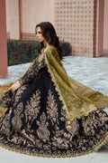 Maria B | Sateen Formals 23 | Black CST-703 - by - Libasekhas UK - Registered Vendor of : Maria B - 100% Original Designer Dresss
