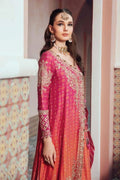 Maria B | Sateen Formals 23 | Fuchsia Pink CST-709 - by - Libasekhas UK - Registered Vendor of : Maria B - 100% Original Designer Dresss