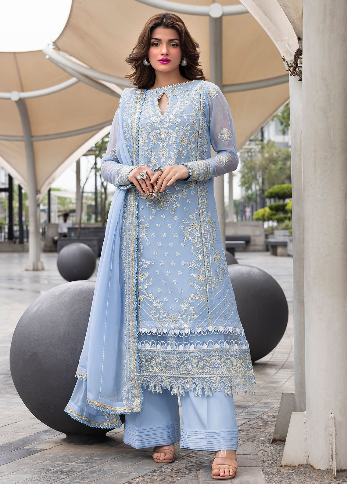 Sahane | At First Glance | CT 25001 First Rain - by Libasekhas UK - Registered Vendor of : Sahane - 100% Original Designer Dress