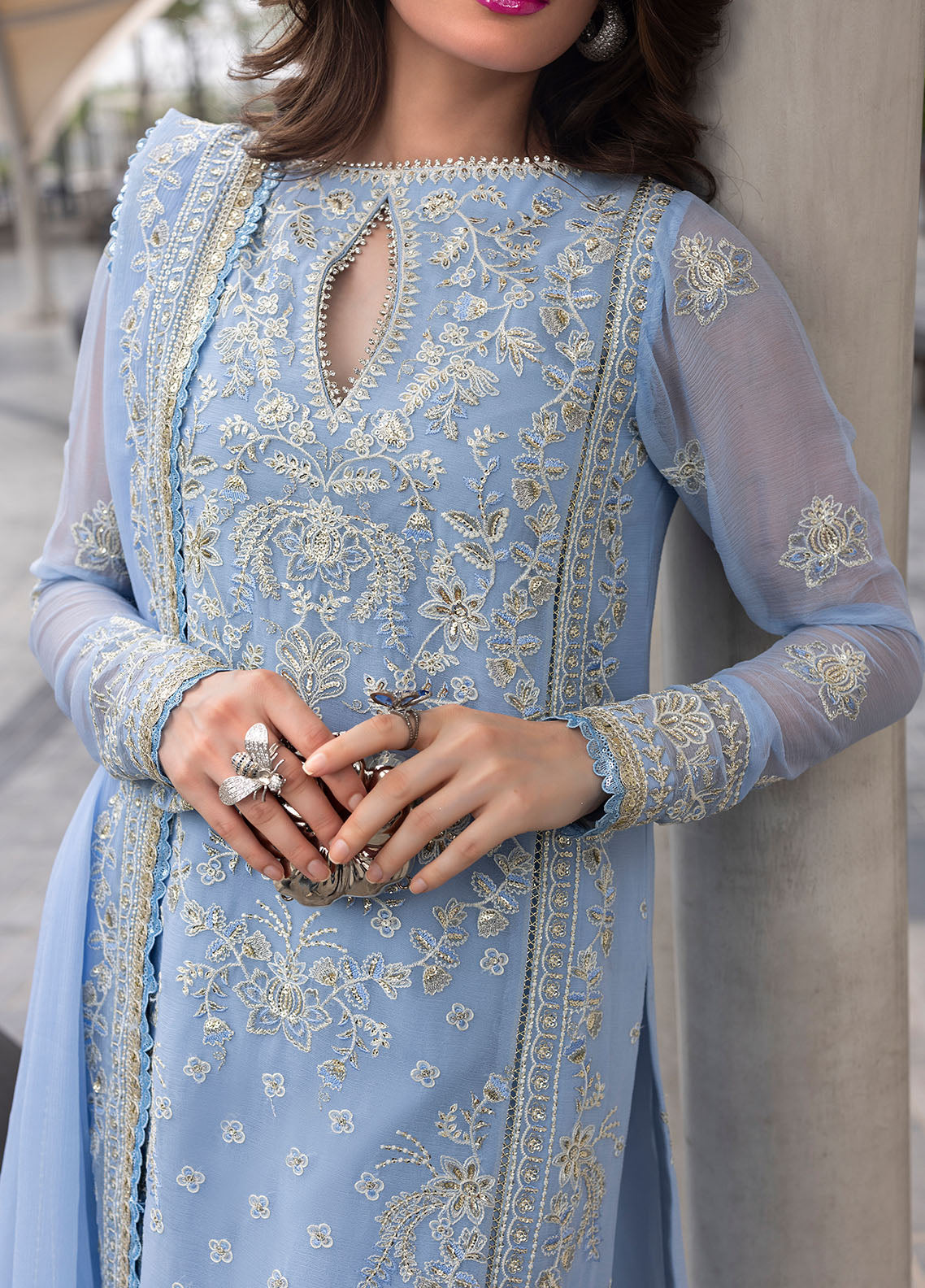 Sahane | At First Glance | CT 25001 First Rain - by Libasekhas UK - Registered Vendor of : Sahane - 100% Original Designer Dress