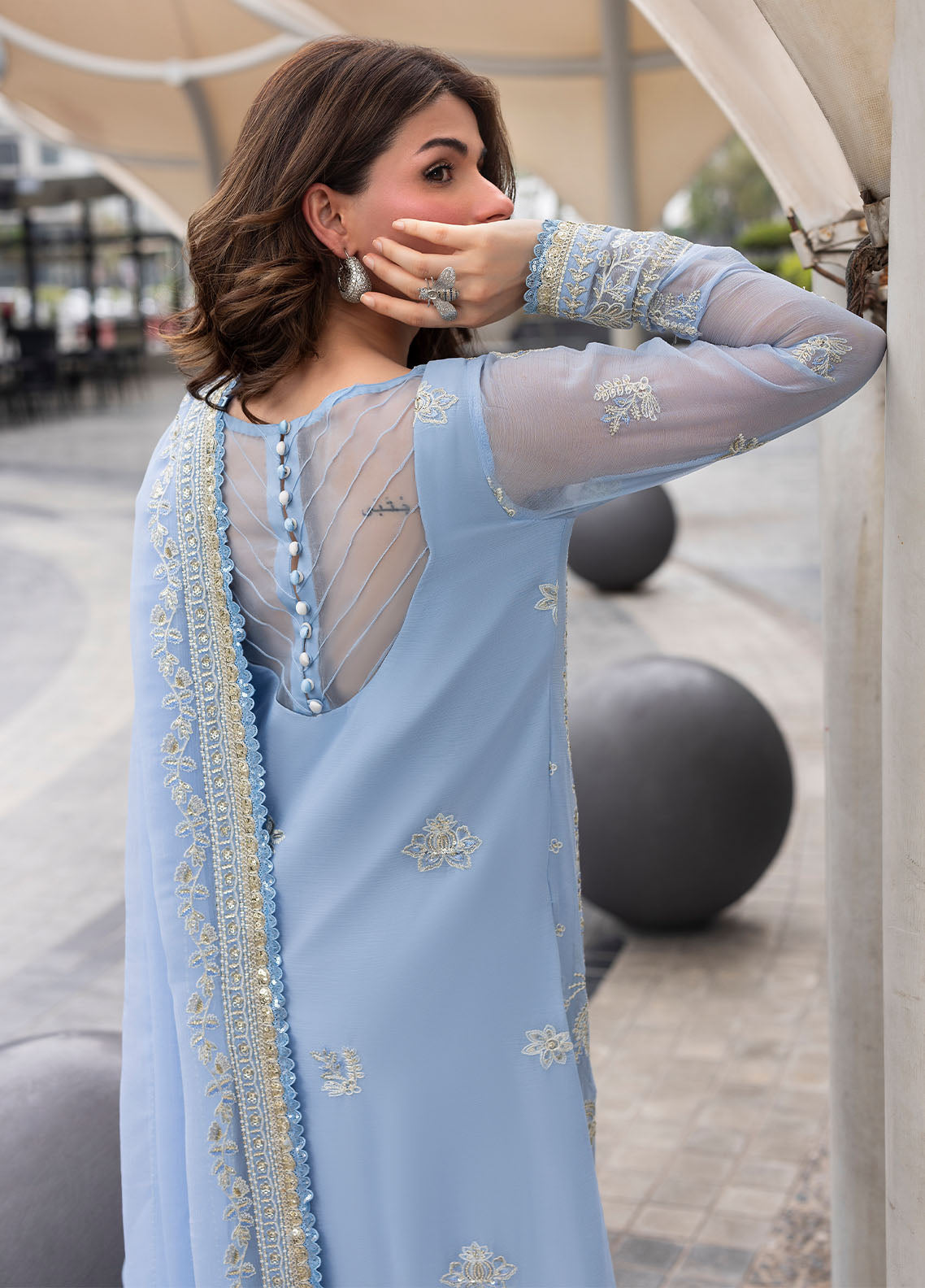 Sahane | At First Glance | CT 25001 First Rain - by Libasekhas UK - Registered Vendor of : Sahane - 100% Original Designer Dress