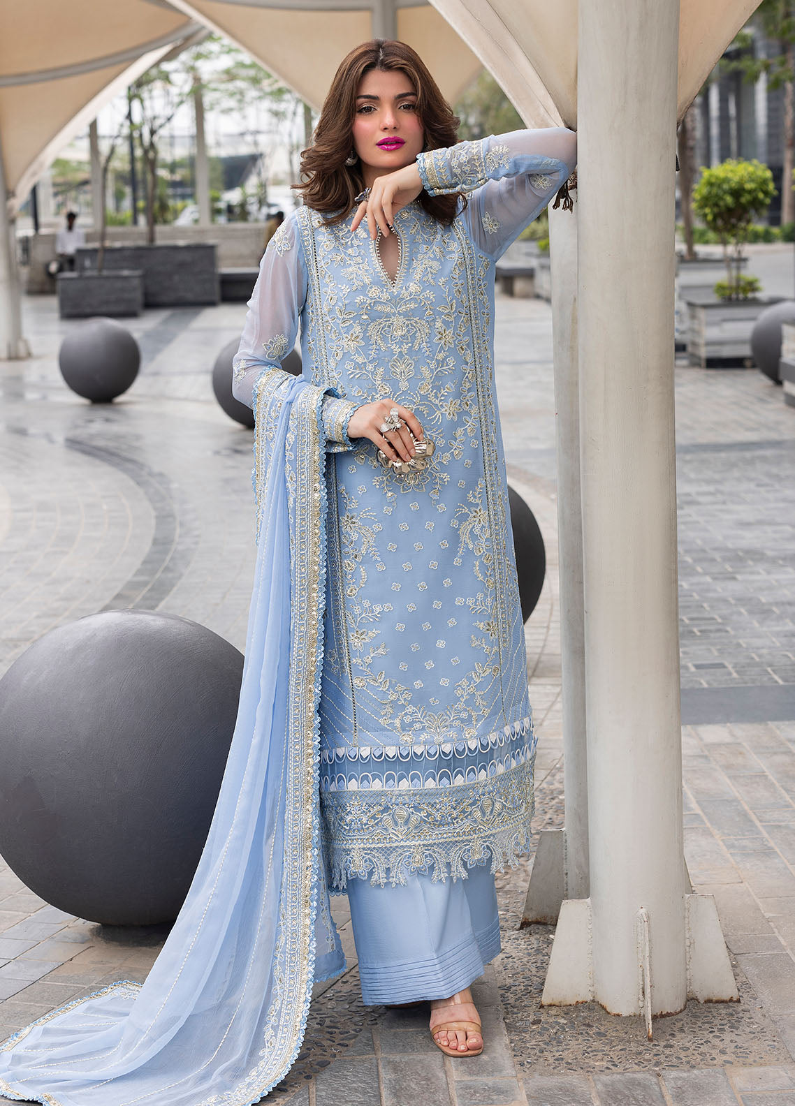 Sahane | At First Glance | CT 25001 First Rain - by Libasekhas UK - Registered Vendor of : Sahane - 100% Original Designer Dress
