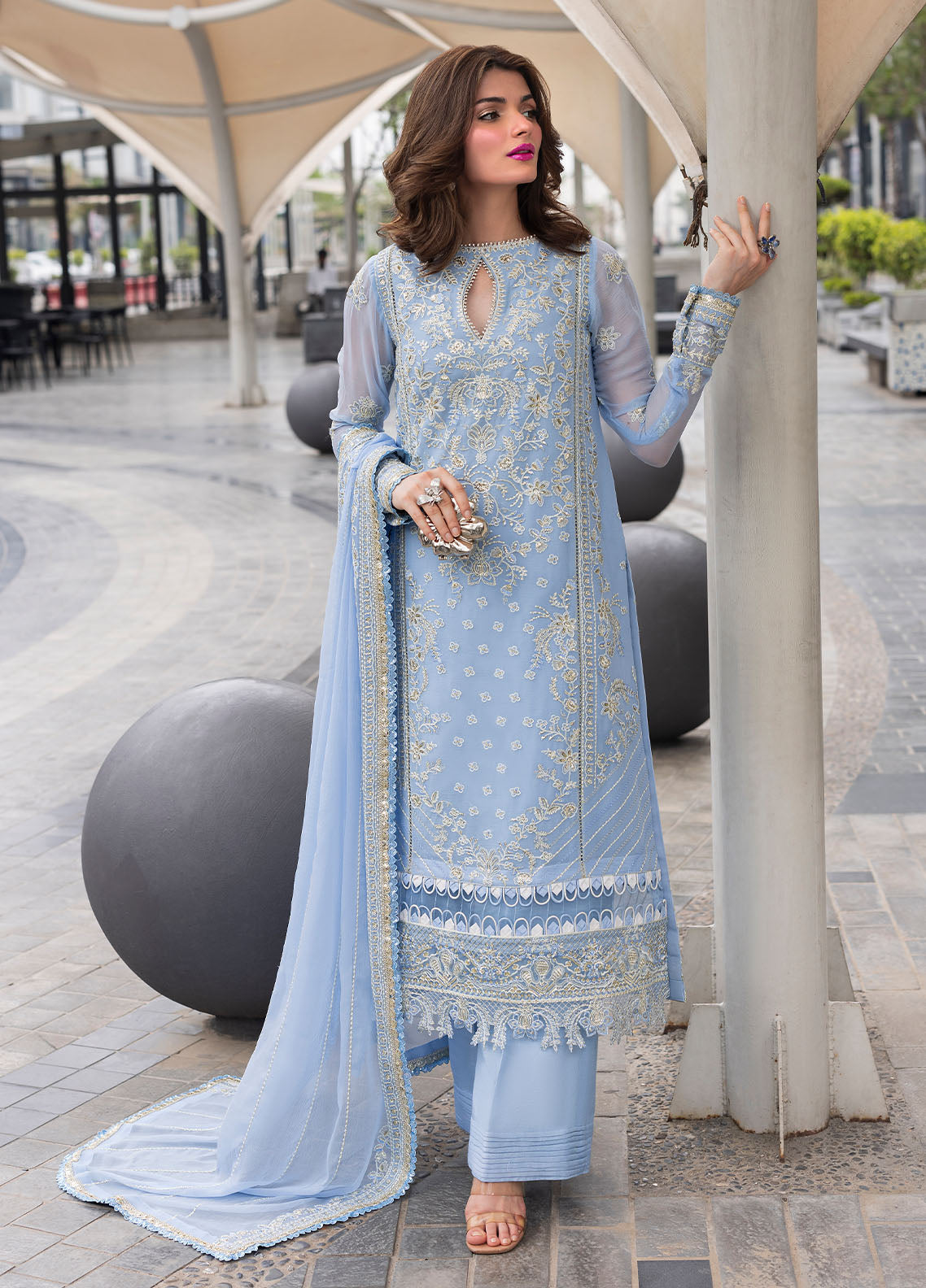 Sahane | At First Glance | CT 25001 First Rain - by Libasekhas UK - Registered Vendor of : Sahane - 100% Original Designer Dress