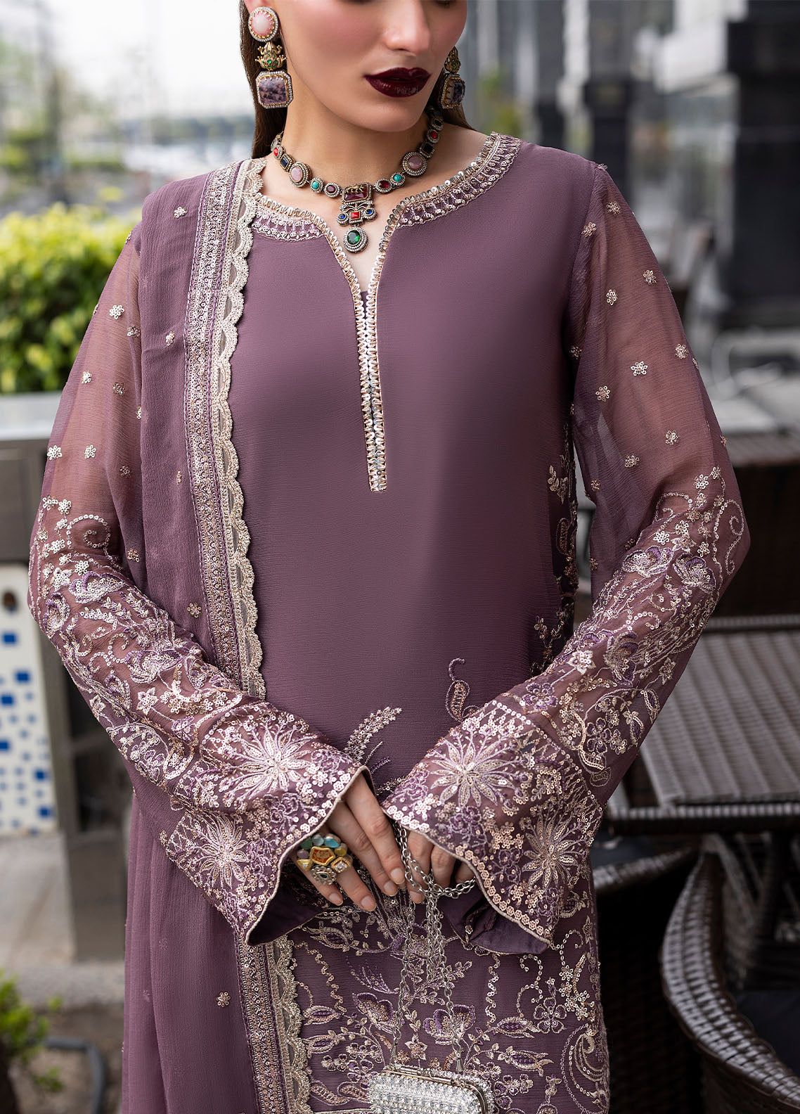 Sahane | At First Glance | CT 25005 Roseate - by Libasekhas UK - Registered Vendor of : Sahane - 100% Original Designer Dress