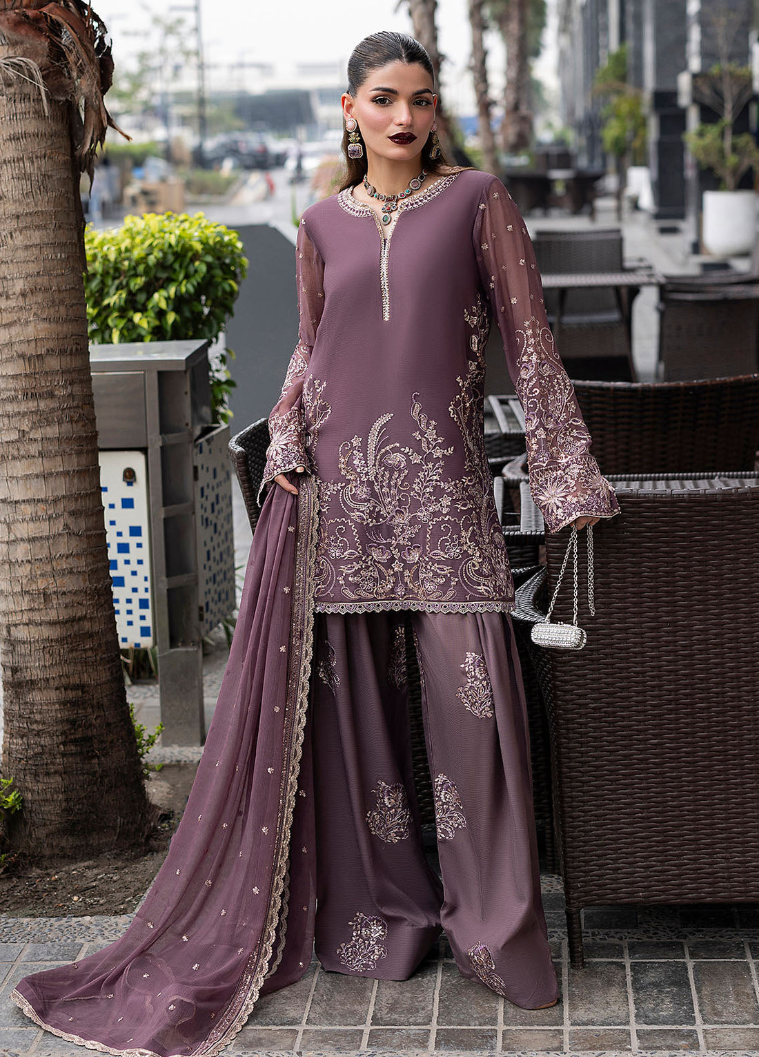 Sahane | At First Glance | CT 25005 Roseate - by Libasekhas UK - Registered Vendor of : Sahane - 100% Original Designer Dress
