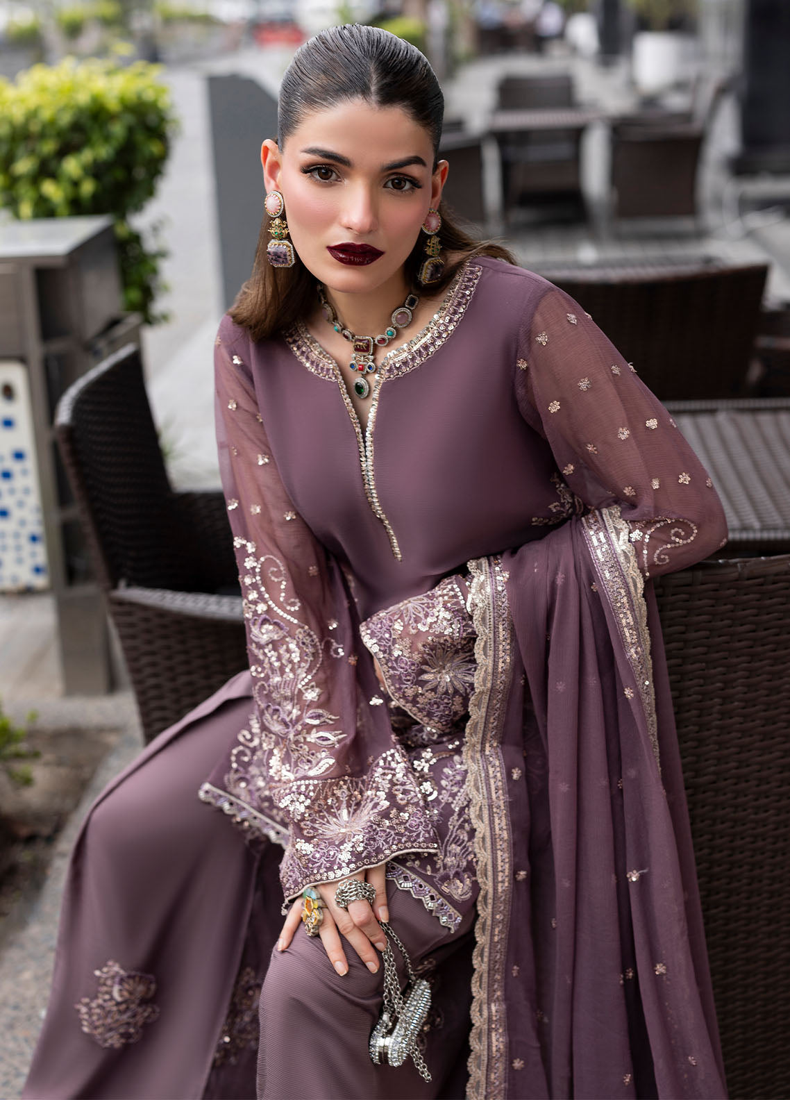 Sahane | At First Glance | CT 25005 Roseate - by Libasekhas UK - Registered Vendor of : Sahane - 100% Original Designer Dress