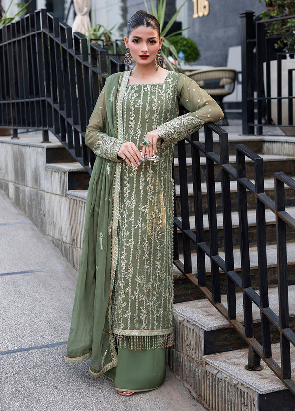 Sahane | At First Glance | CT 25006 Mist - by Libasekhas UK - Registered Vendor of : Sahane - 100% Original Designer Dress